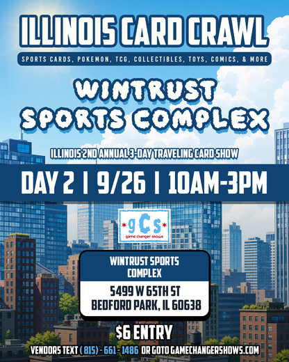 Card Crawl Single Day Saturday Wintrust 9/26