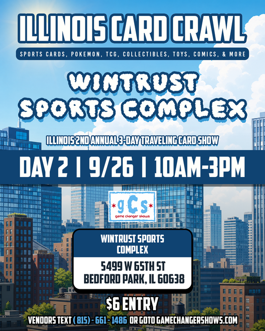 Card Crawl Single Day Saturday Wintrust 9/26