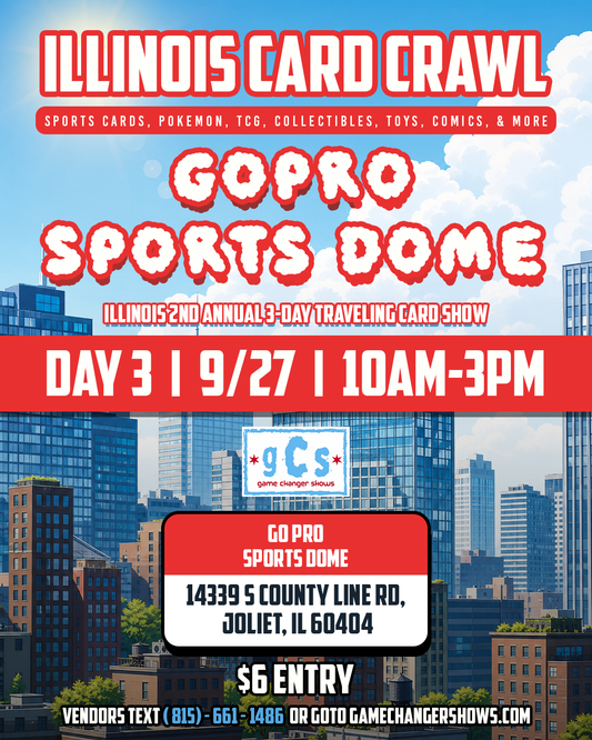 Card Crawl Single Day Sunday Go Pro Dome 9/27