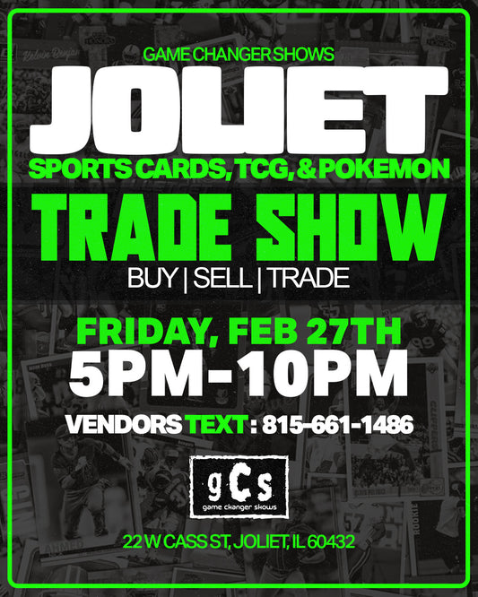 Joliet Pop-Up Card Show at The Forge 2/27/26